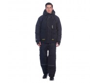 Костюм Aquatic К-14Ч зимний (мембрана: 5000/5000, цвет: черный, размер 46-48)