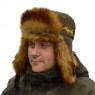 Шапка-ушанка Aquatic Ш-04 кевлар (лиса рыжая цвет: хаки, размер: XL)
