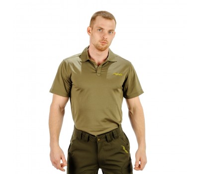 Футболка Aquatic ПОЛО-01Х (цвет: хаки, размер M)