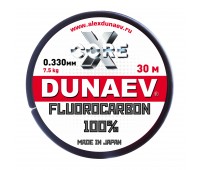 Леска Dunaev Fluorocarbon 0.330мм 30м