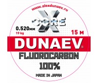 Леска Dunaev Fluorocarbon 0.520мм 15м