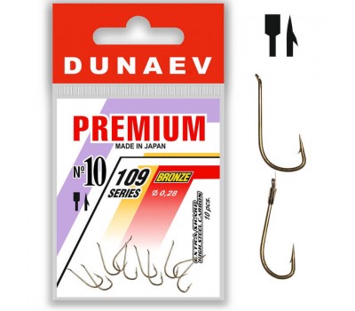 Крючок Dunaev Premium 107 (упак. 10 шт)