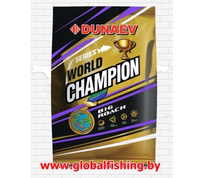Прикормка - "DUNAEV" / (WORLD CHAMPION) / «Big Roach» 1 кг.