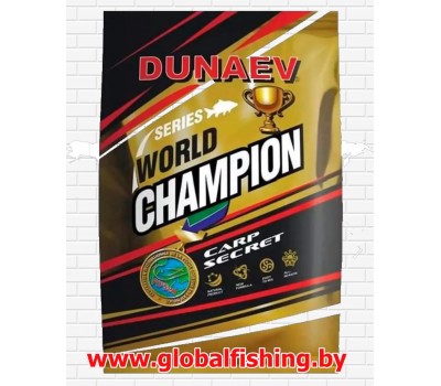 Прикормка - "DUNAEV" / (WORLD CHAMPION) / «Carp Secret» 1 кг.