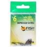Вертлюг Fish season Impressed Swivel #6