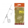 Оснастка карповая orange №38 big cage fider leadcore 40 гр.