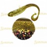 Силиконовая приманка Volzhanka Tailed Worm 130 цвет 2011 (в упак. 6шт) TW130-2011