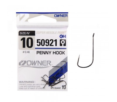 Крючки Owner Penny Hook 50921 №10