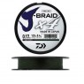 Леска плетёная Daiwa J-Braid x4 Dark Green 0.17мм 135м