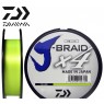 Леска плетёная Daiwa J-Braid x4 Yellow 0.33мм 135м
