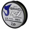 Леска плетёная Daiwa J-Braid x4 Dark Green 0.29мм 135м