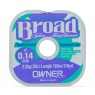 Леска Owner Broad 0.14мм 100м